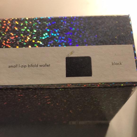Kate Spade Small L-Zip Bifold Wallet in Black - Picture 6 of 8